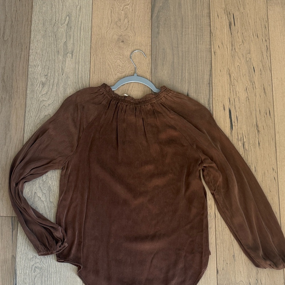 Cloth & Stone Rich Brown Blouse
